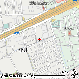 岡山ライフ周辺の地図