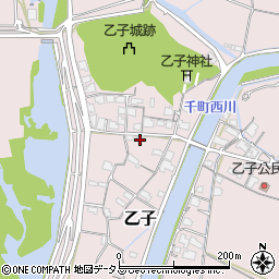 岡山県岡山市東区乙子103周辺の地図