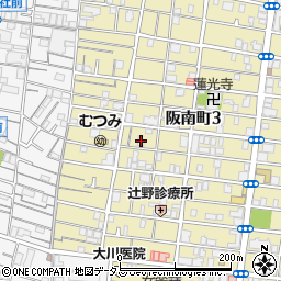 Ｓｅｒｉｅ阪南町周辺の地図