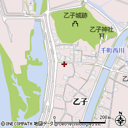 岡山県岡山市東区乙子100周辺の地図