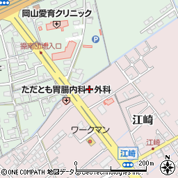 株式会社岡山マリン　ボートセンター周辺の地図