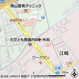 株式会社岡山マリン．ボートセンター　本社周辺の地図