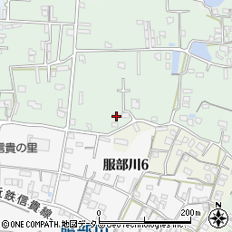 大阪府八尾市山畑128周辺の地図