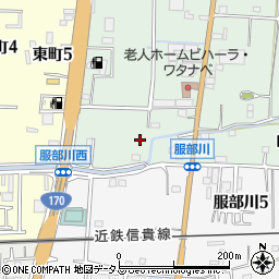 大阪府八尾市山畑22周辺の地図