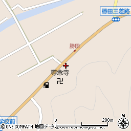 広島県安芸高田市八千代町勝田1444周辺の地図