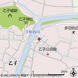 岡山県岡山市東区乙子770周辺の地図