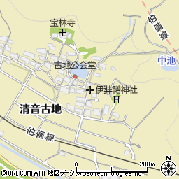 岡山県総社市清音古地330周辺の地図