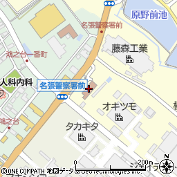 名張地区交通安全協会周辺の地図
