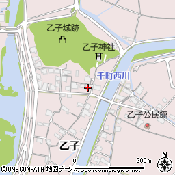 岡山県岡山市東区乙子125周辺の地図
