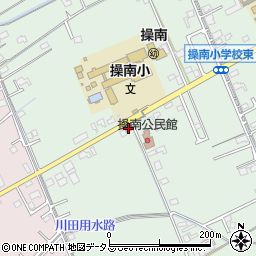 岡山中央警察署三蟠交番周辺の地図