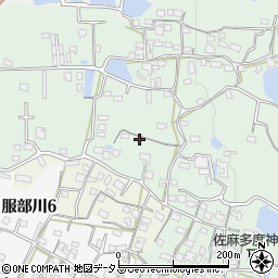 大阪府八尾市山畑153周辺の地図