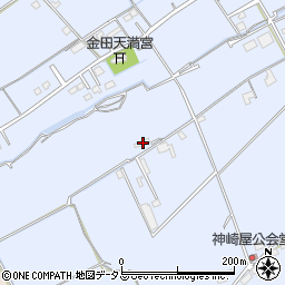 岡山県岡山市東区金田1143周辺の地図