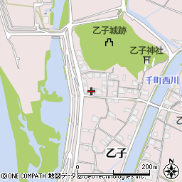 岡山県岡山市東区乙子152周辺の地図
