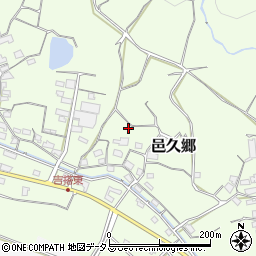 岡山県岡山市東区邑久郷周辺の地図
