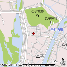 岡山県岡山市東区乙子147周辺の地図
