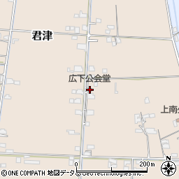岡山県岡山市東区君津596周辺の地図