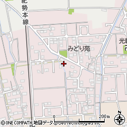 三重県松阪市中林町206周辺の地図