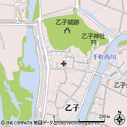 岡山県岡山市東区乙子145周辺の地図