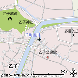岡山県岡山市東区乙子443周辺の地図