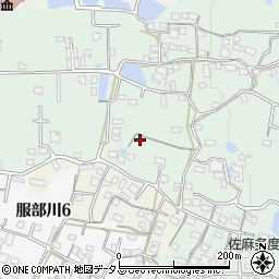 大阪府八尾市山畑147周辺の地図