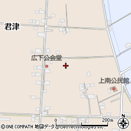 岡山県岡山市東区君津594周辺の地図