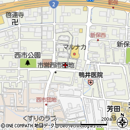 岡山県岡山市南区新保1016-1周辺の地図