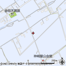 岡山県岡山市東区金田1209-10周辺の地図