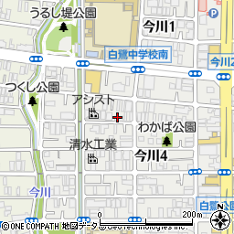 関西競翔連合会周辺の地図
