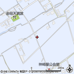 岡山県岡山市東区金田1209-9周辺の地図