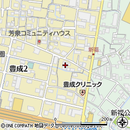 株式会社フロンティア　岡山営業所周辺の地図