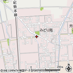 三重県松阪市中林町205周辺の地図