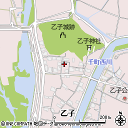 岡山県岡山市東区乙子139周辺の地図