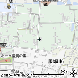 大阪府八尾市山畑119周辺の地図