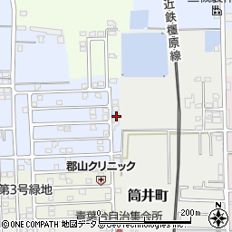 奈良県大和郡山市小南町488-133周辺の地図
