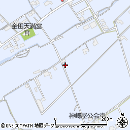 岡山県岡山市東区金田1209-8周辺の地図