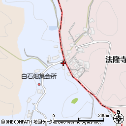 奈良県生駒郡平群町白石畑400周辺の地図