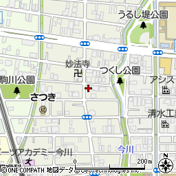 中橋畳店周辺の地図