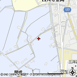 岡山県岡山市東区金田1496周辺の地図