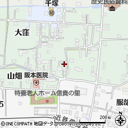 大阪府八尾市山畑108-16周辺の地図