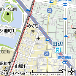 グランドメゾン山坂町管理事務所周辺の地図