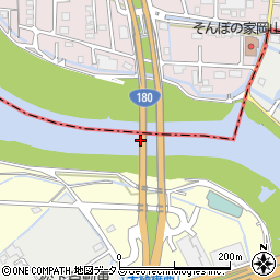 笹ケ瀬川周辺の地図