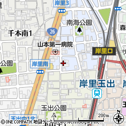 阪井電機店周辺の地図