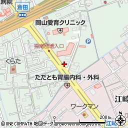 岡山県岡山市中区倉田501周辺の地図