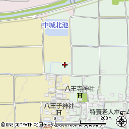 奈良県大和郡山市発志院町周辺の地図