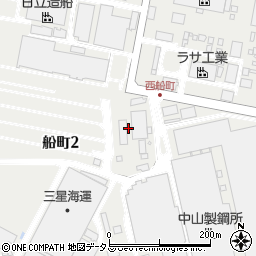 大阪府大阪市大正区船町周辺の地図