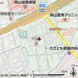 岡山県岡山市中区倉田484-1周辺の地図