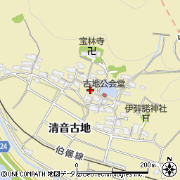 岡山県総社市清音古地352周辺の地図