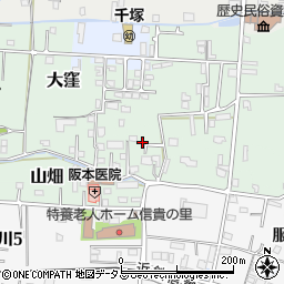 大阪府八尾市山畑108-8周辺の地図