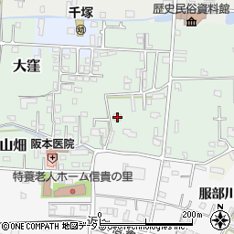 大阪府八尾市山畑110周辺の地図