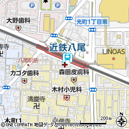 有限会社大阪ホームコンサルタント　中央口センター周辺の地図